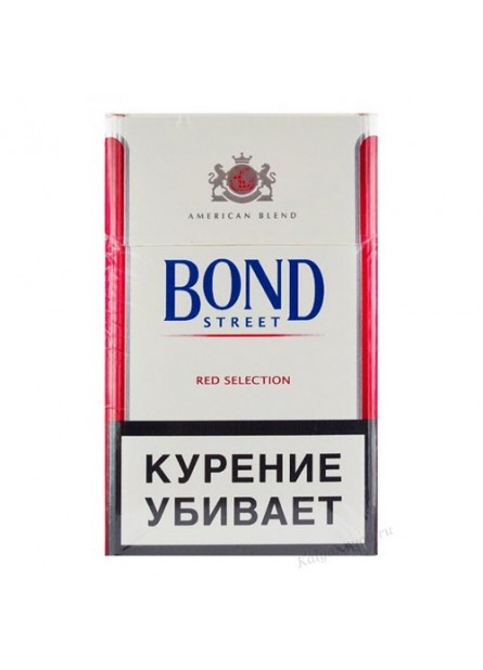 Сигареты Bond красный  обычный