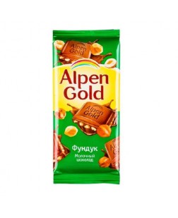 Шоколад Alpen Gold с орехами 