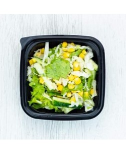 Салат из капусты, огурцов и кукурузы ПП 150г 84,6 ккал