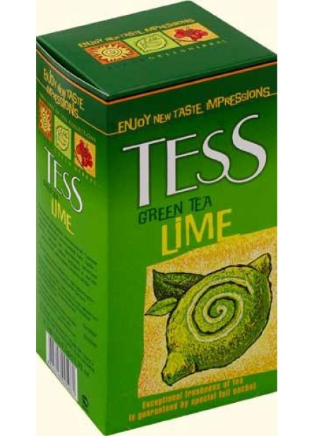 Чай Tess Lime листовой 25 пакетиков