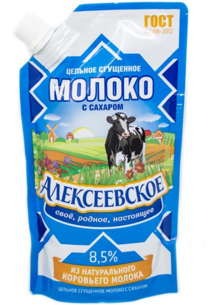 Молоко сгущенное Алексеевское 8.5% 270 г