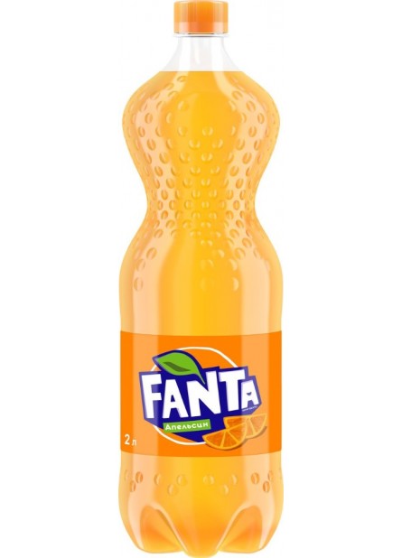 Fanta газированный напиток 2 л